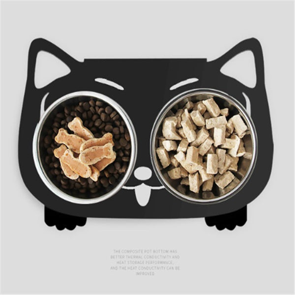 Anti-falling Cat and Dog Feeding Water Bowl