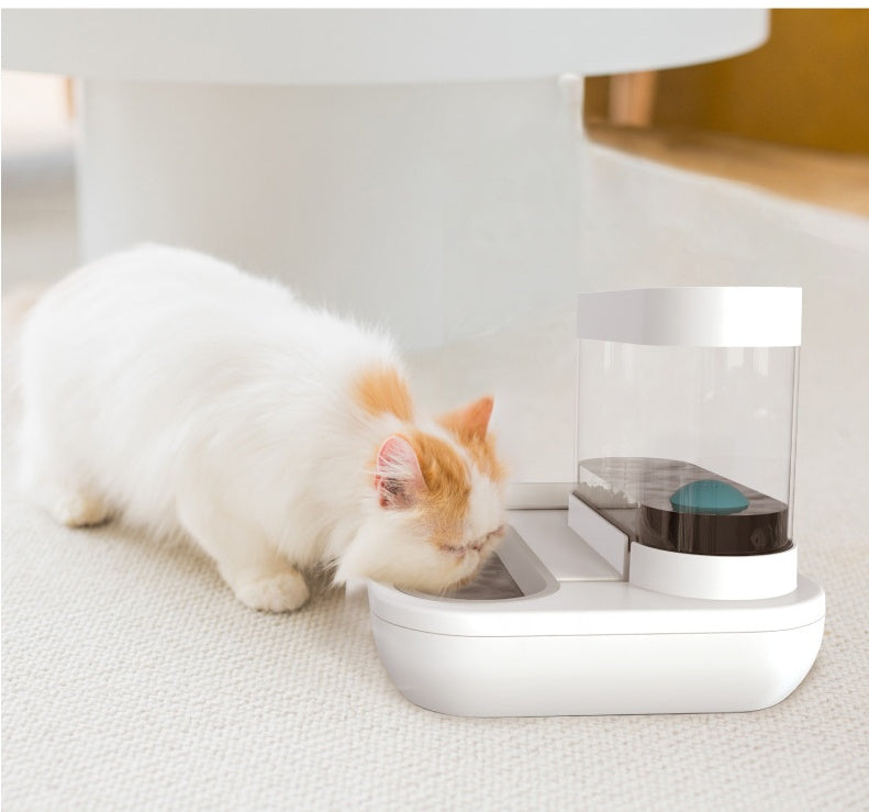 4 Style Pet Cat Bowl Dog for Cats Feeder Bowls Kitten Automatic Drinking Fountain 1.5L Capacity Puppy Feeding Products