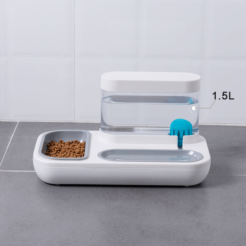 4 Style Pet Cat Bowl Dog for Cats Feeder Bowls Kitten Automatic Drinking Fountain 1.5L Capacity Puppy Feeding Products