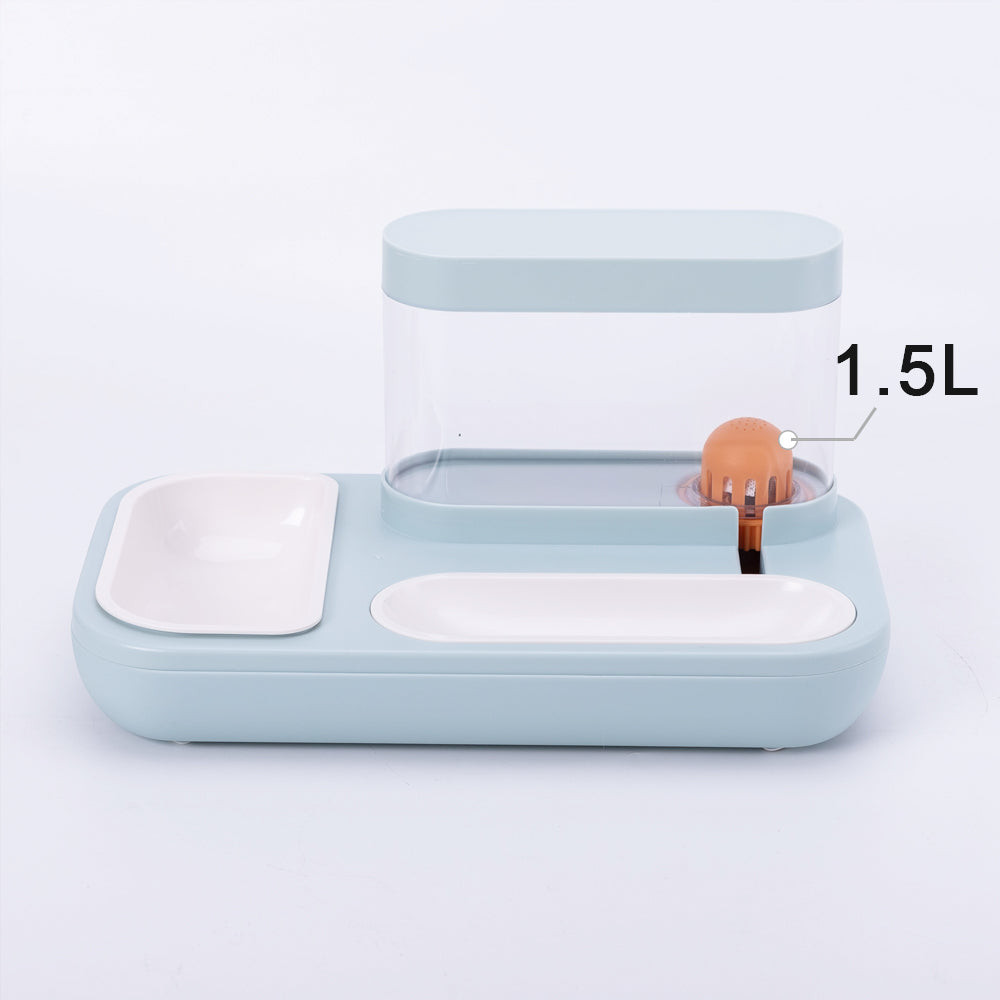 4 Style Pet Cat Bowl Dog for Cats Feeder Bowls Kitten Automatic Drinking Fountain 1.5L Capacity Puppy Feeding Products