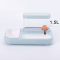 4 Style Pet Cat Bowl Dog for Cats Feeder Bowls Kitten Automatic Drinking Fountain 1.5L Capacity Puppy Feeding Products