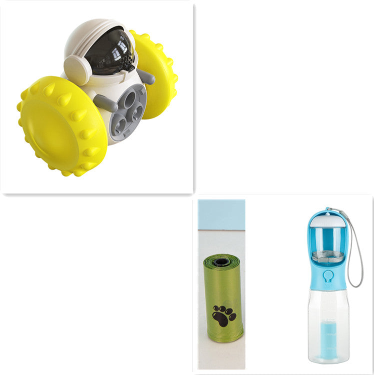Cat And Dog Toys Slow Food Interactive Balance Car Multi functional Fun Development Smart Pet Feeding Dog Toy Car Pets Products