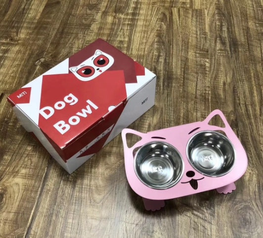 Anti-falling Cat and Dog Feeding Water Bowl