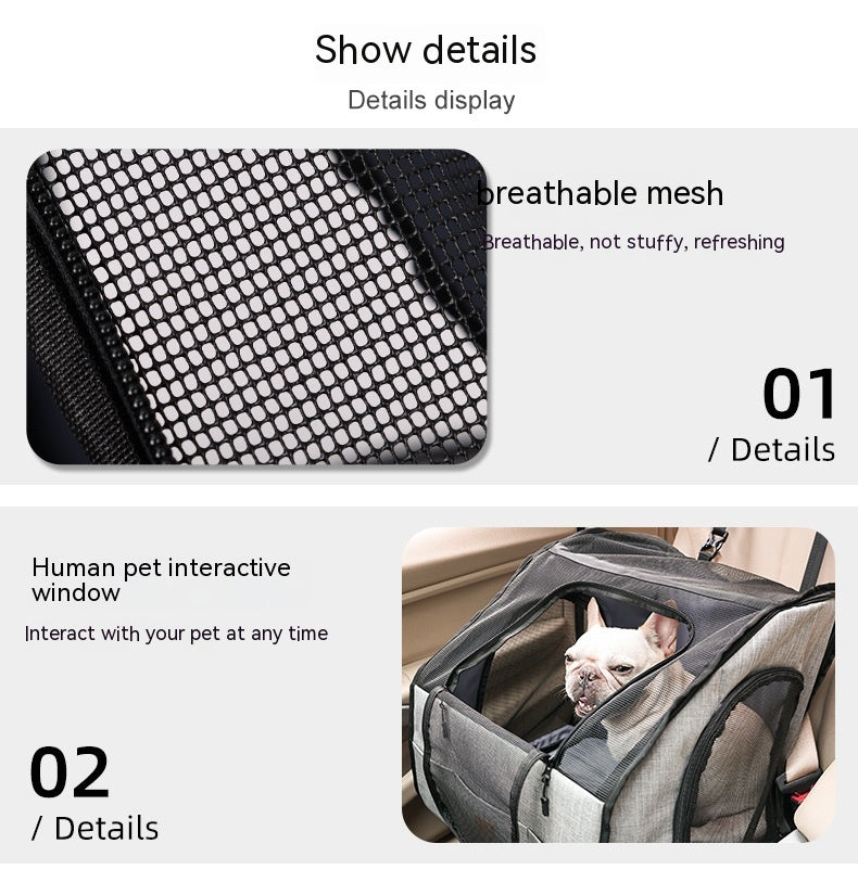 Pet Car Supplies Dog Cage Nest Go Out Portable