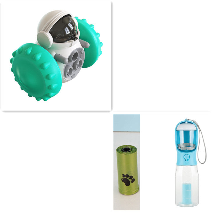 Cat And Dog Toys Slow Food Interactive Balance Car Multi functional Fun Development Smart Pet Feeding Dog Toy Car Pets Products