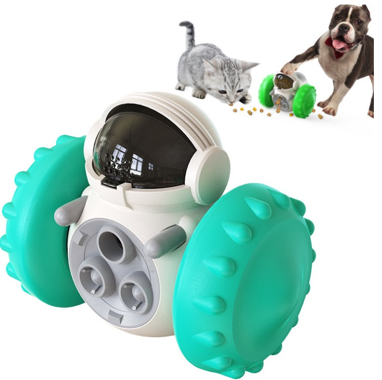 Cat And Dog Toys Slow Food Interactive Balance Car Multi functional Fun Development Smart Pet Feeding Dog Toy Car Pets Products