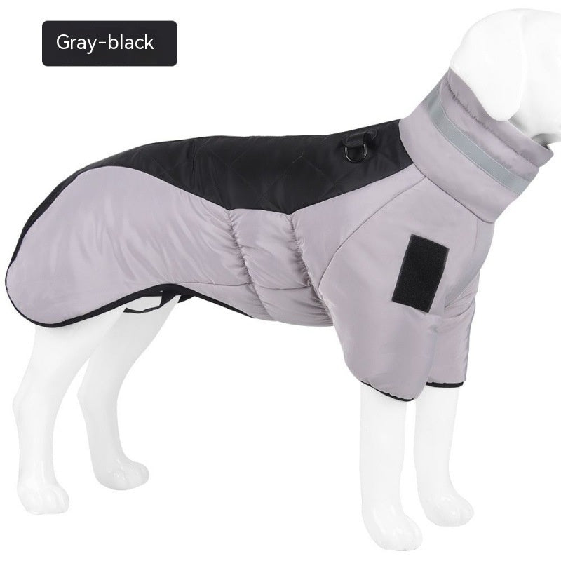 New Winter Dog Coat Waterproof Pet Clothes For Medium Large Dogs Warm Thicken Dog Vest Costume Labrador Jacket